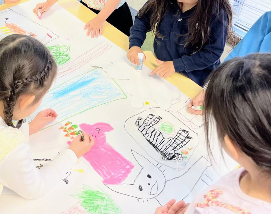 幼稚園の様子
